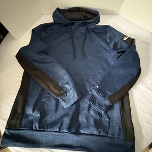 Spyder Active Men's Pullover Hoodie Blue/Black Size XL
